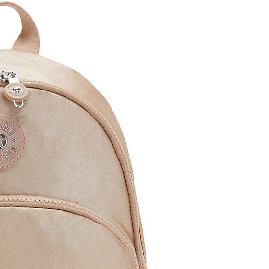 Kipling Paola Small Metallic Rygsække Guld | DK 1600PJ